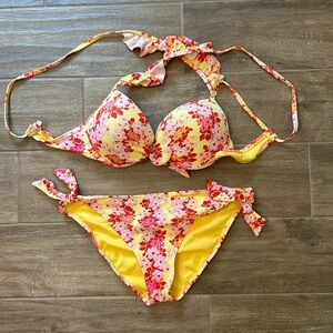 California Waves Two Piece Bathing Suit